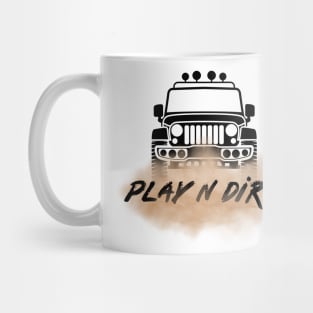 Off-Roading in a Jeep - Play N Dirt Mug